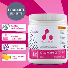 Collagen powder dissolving in a glass to create a smooth drink.
