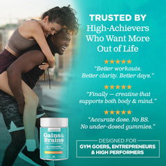 Attain Nutrients Creatine Chews in athletic setting for workouts.