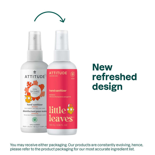 ATTITUDE Hand Sanitizer Spray 6-pack ideal for family travel and school bags.