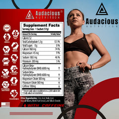 Audacious Nutrition Ketostart eco-packaging box demonstrates sustainability.