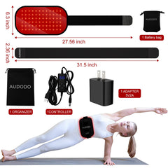 AUDODO power adapter included supports reliable, cord-free sessions anytime.