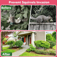 AUDQQM attic placement helps deter rodents in storage spaces with an effortless, tool-free setup.