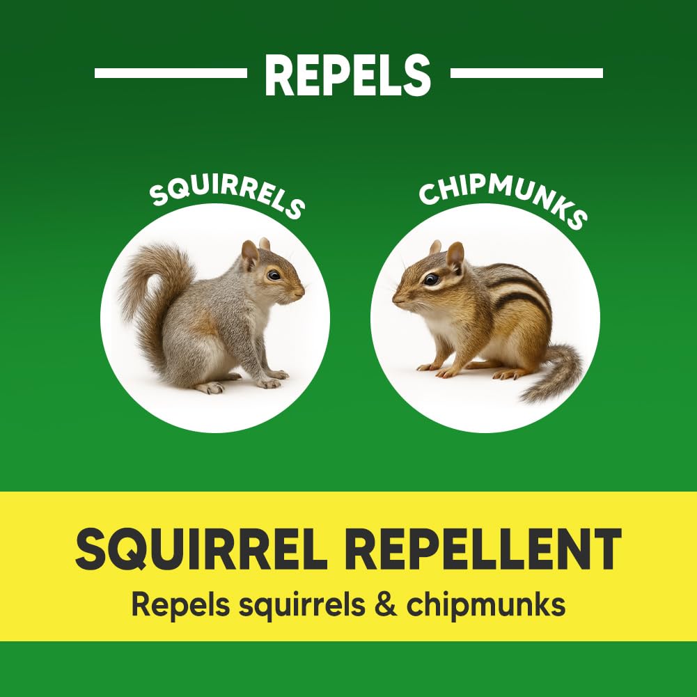 AUDQQM deterrent placed on fence line reduces chipmunk activity.