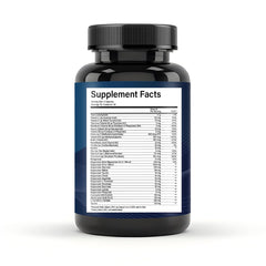 Auivty bottle label emphasizes 10 forms of magnesium and B vitamins.