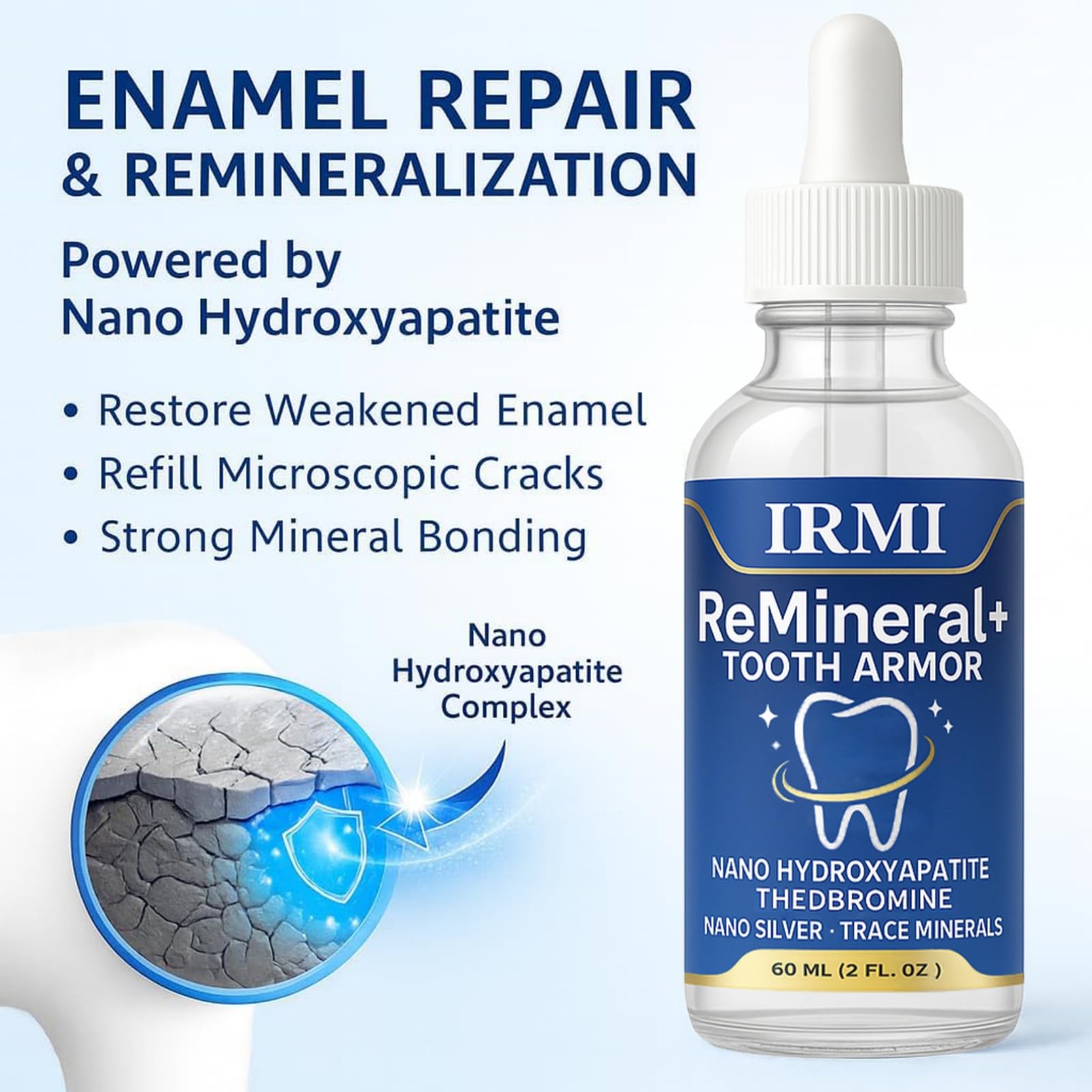 Aultink Irmi Remineral Tooth Armor after brushing application for daily remineralization.