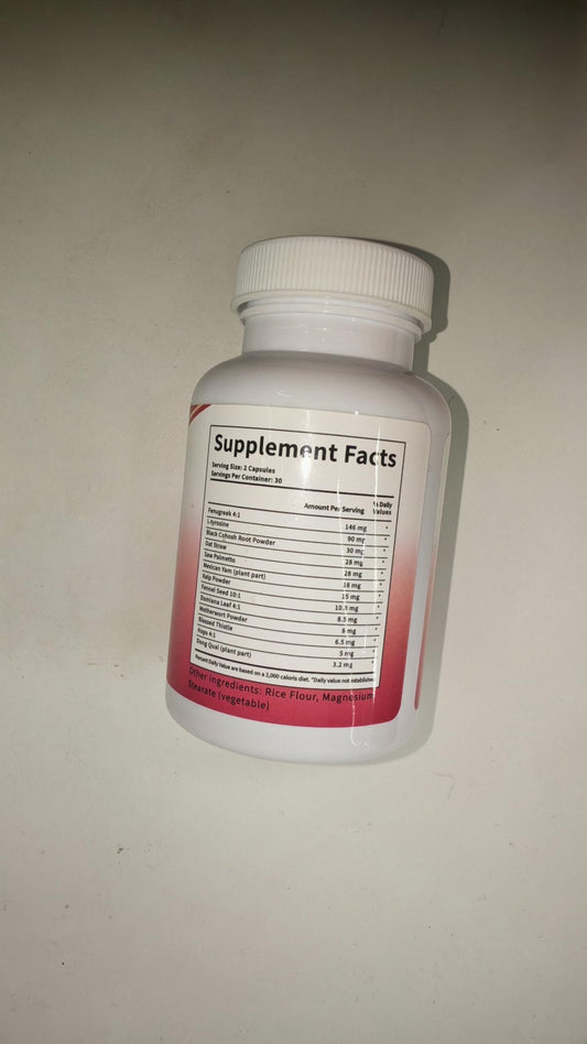 Aultink True Fem capsules packaging highlighting a plant-based formula.