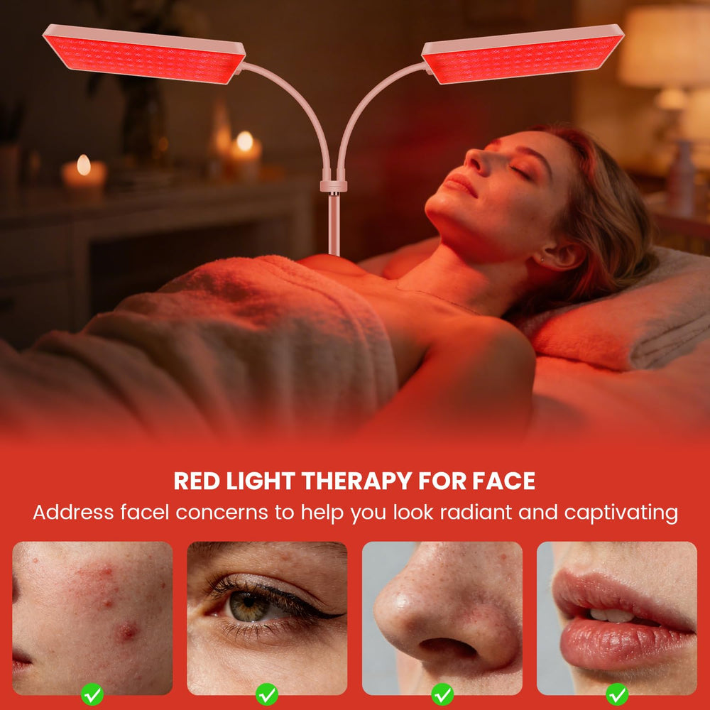 Aumtrly 660nm red light chips for facial-focused light therapy.