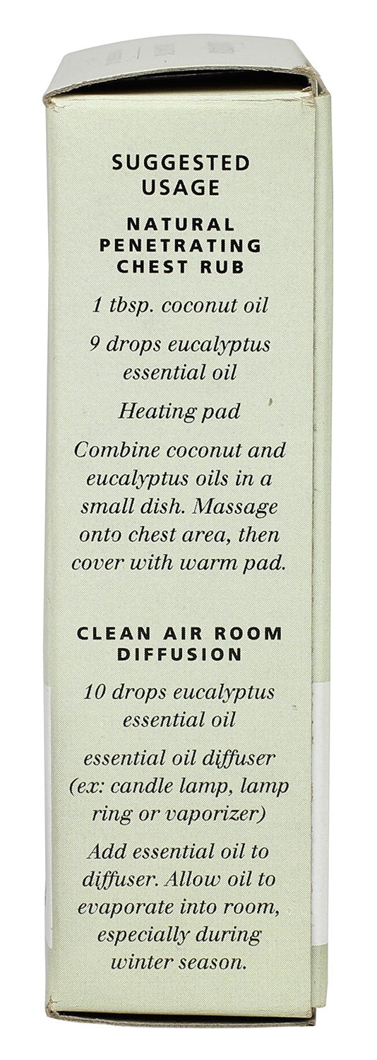 Aura Cacia Eucalyptus Globulus oil close-up highlighting pure aroma.