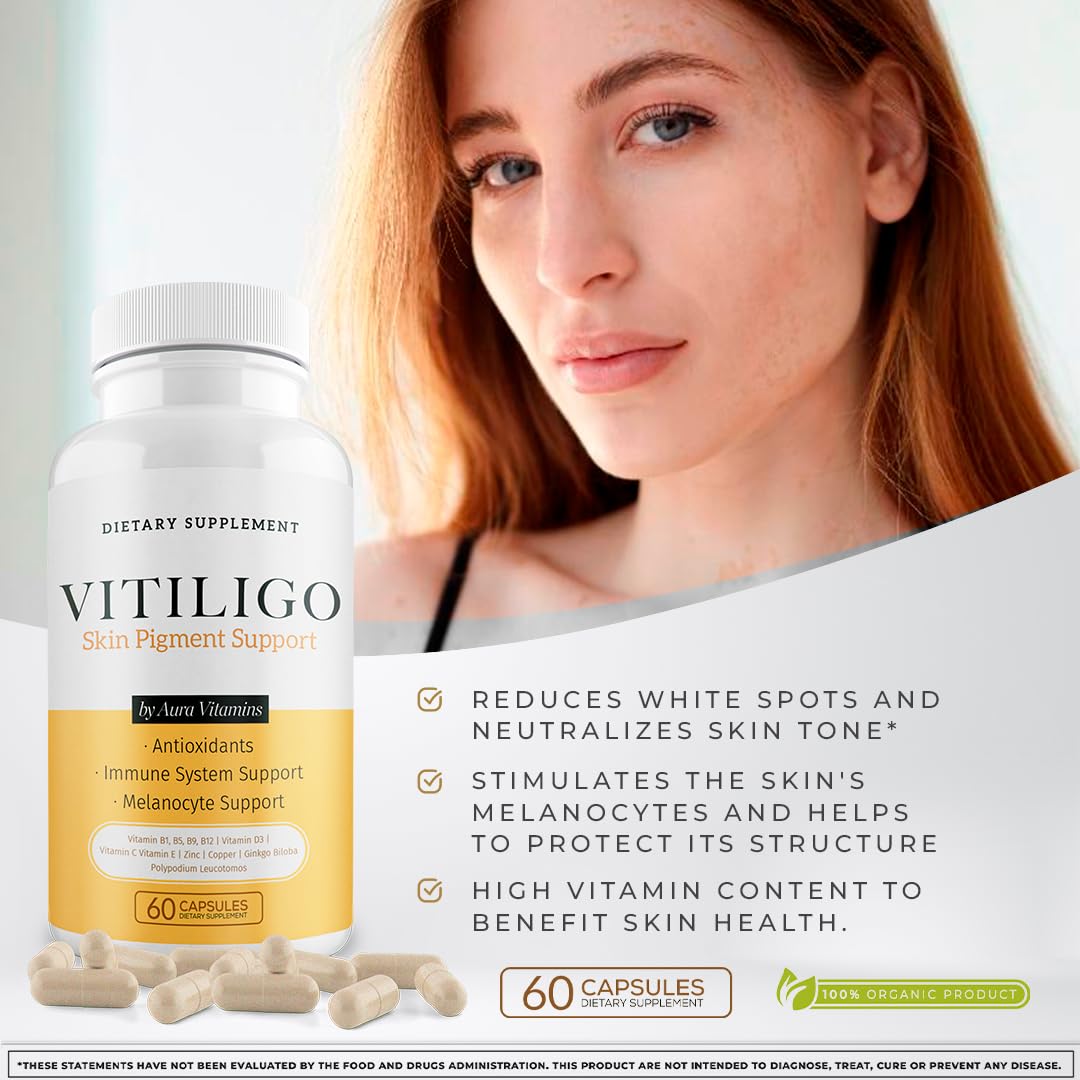 Aura Vitamins Dermawonder flat lay showcases natural ingredients and daily wellness ritual.
