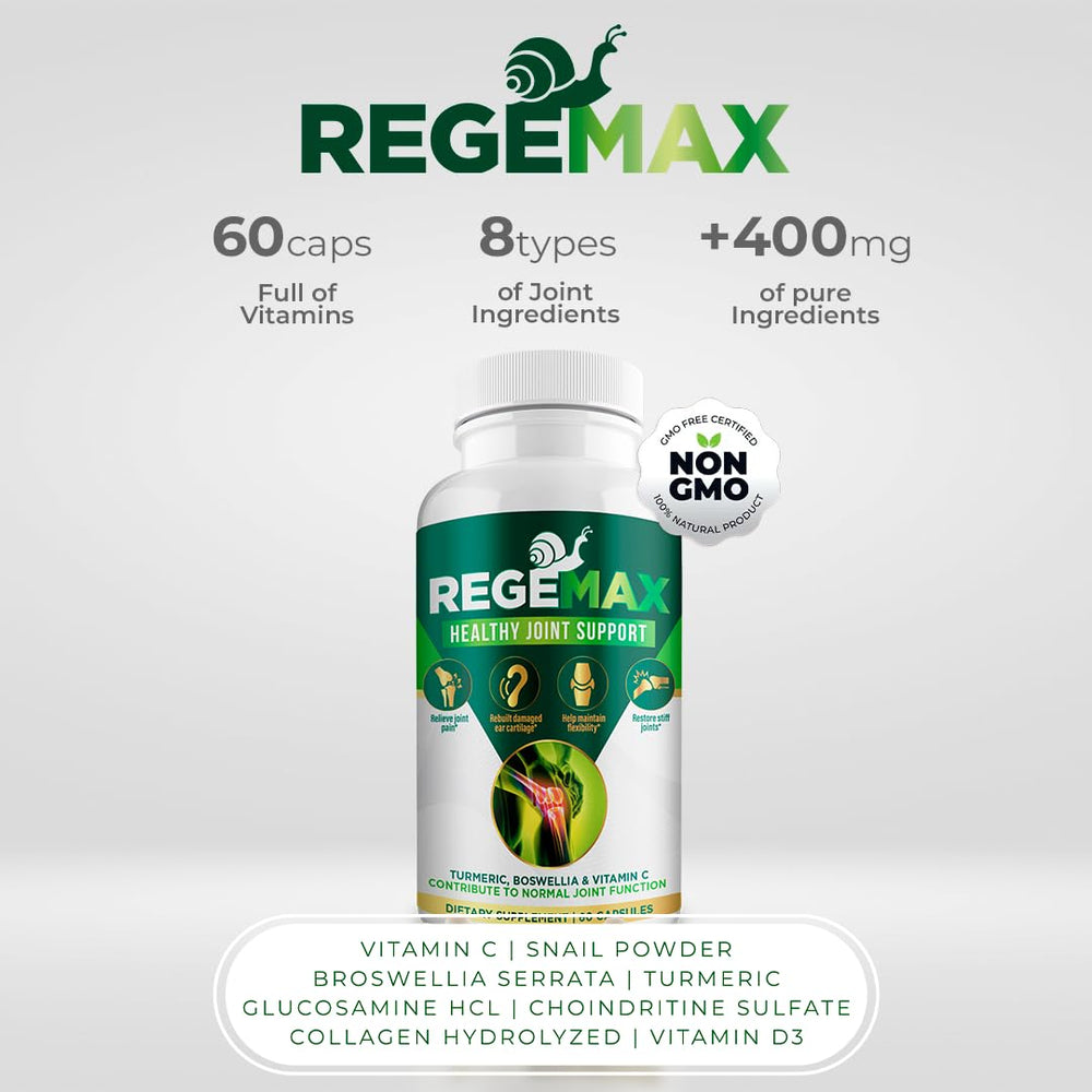 Aura Vitamins Regemax Boswellia Serrata extract depiction as natural support