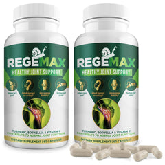 Aura Vitamins Regemax bottle front highlighting joint support for daily mobility