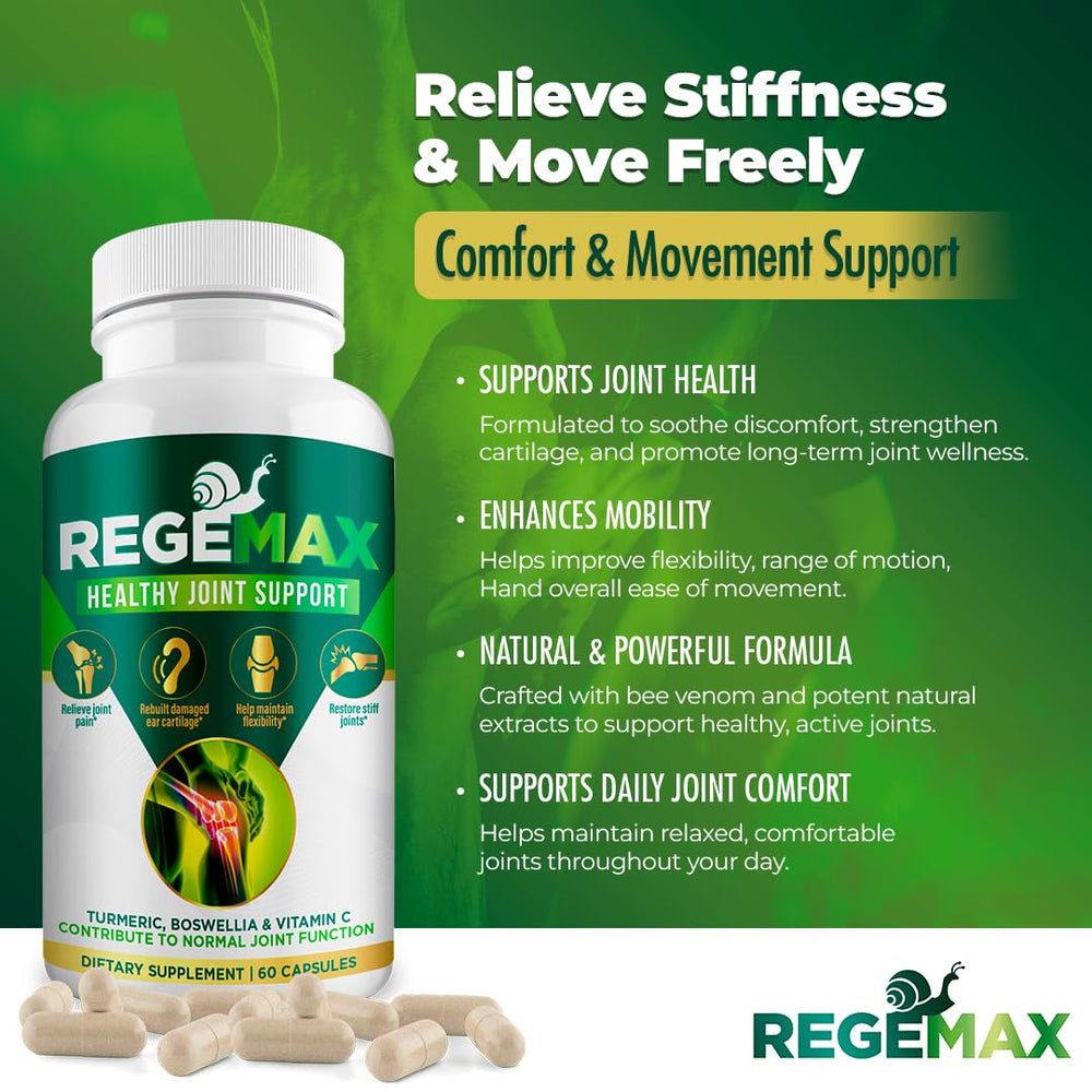 AURA VITAMINS REGEMAX boswellia serrata ingredient supports mobility