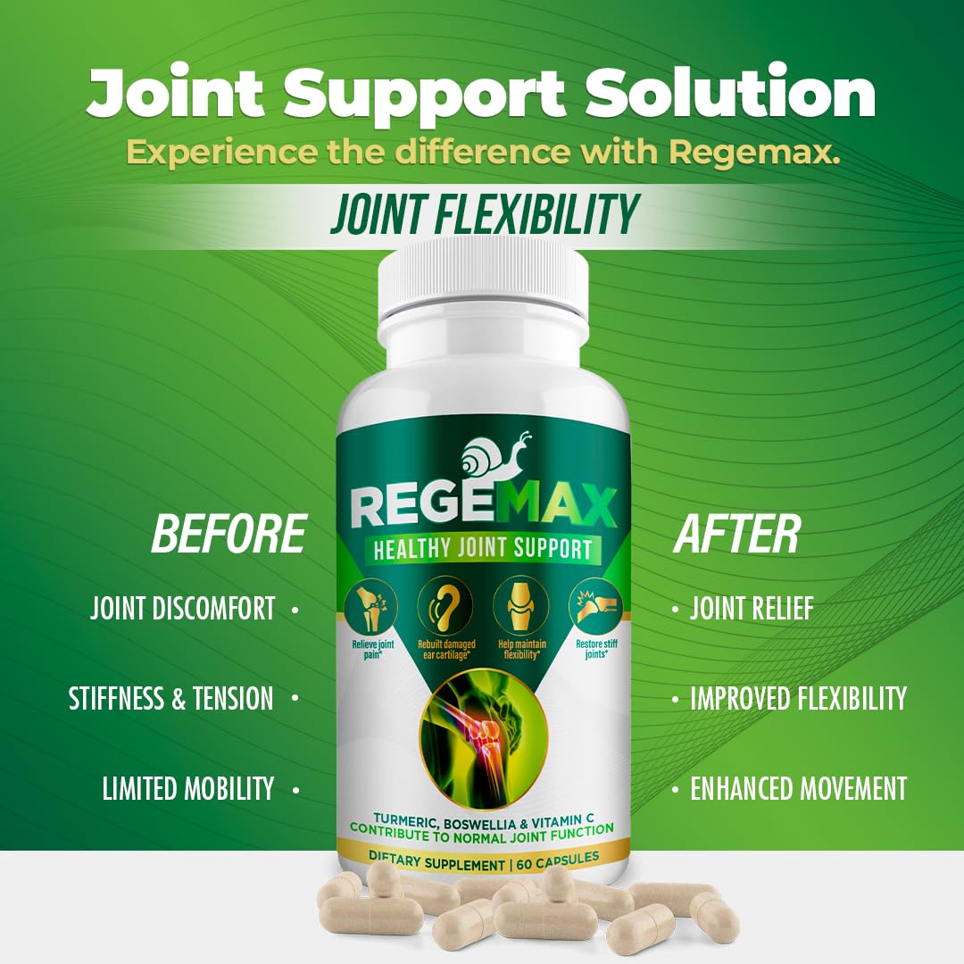 AURA VITAMINS REGEMAX label highlights non-GMO and gluten-free