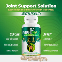 AURA VITAMINS REGEMAX label highlights non-GMO and gluten-free
