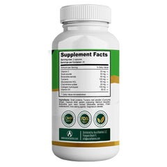 Aura Vitamins Regemax label close-up highlighting gluten-free, non-GMO formula.