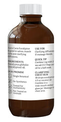 Aura Cacia Eucalyptus globulus diffuser aroma promoting an energizing room ambience.