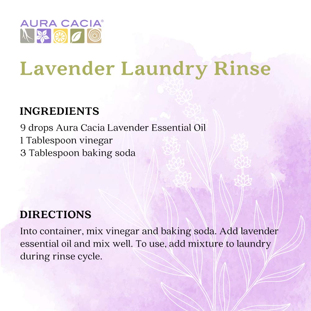 Aura Cacia Lavender Oil steam distillation process highlights natural sourcing