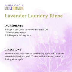Aura Cacia Lavender Oil steam distillation process highlights natural sourcing