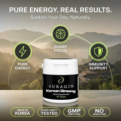 Auragin premium packaging communicates trust and product integrity