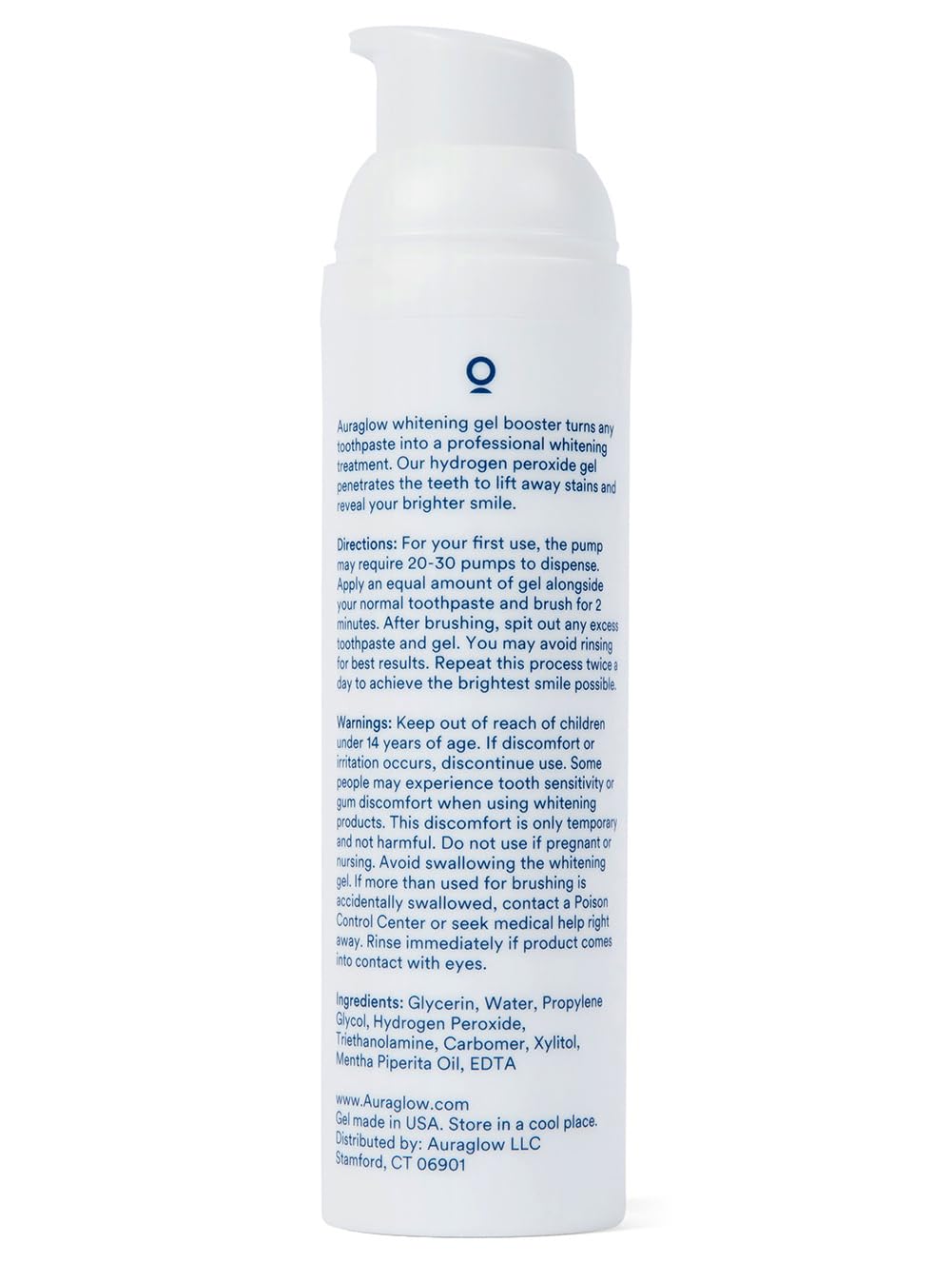 USA-made packaging signals dental-grade ingredients.