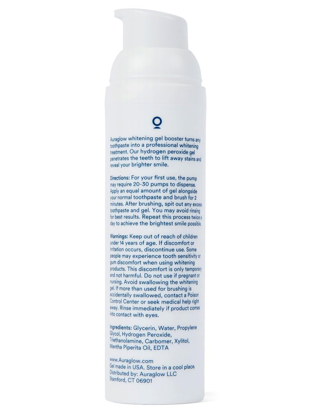 USA-made packaging signals dental-grade ingredients.