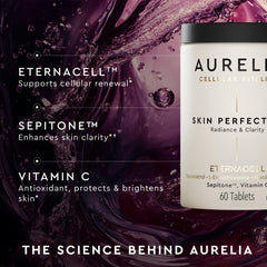 Lifestyle shot of daily use with Aurelia Skin Perfection in morning routine