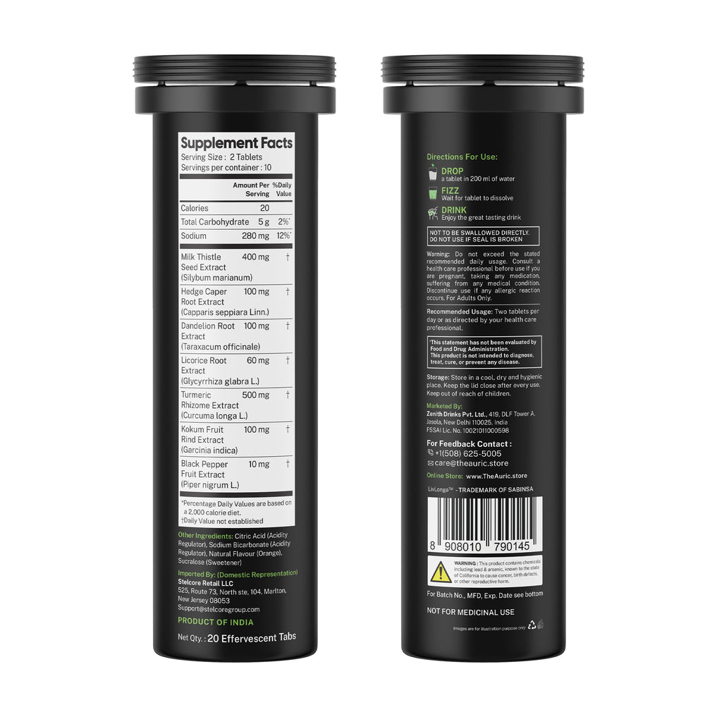 Auric daily-use-tablets-pack shows the bottle ready for ongoing detox support.