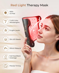 Aurphany remote-control for mask enables easy sessions and timer.
