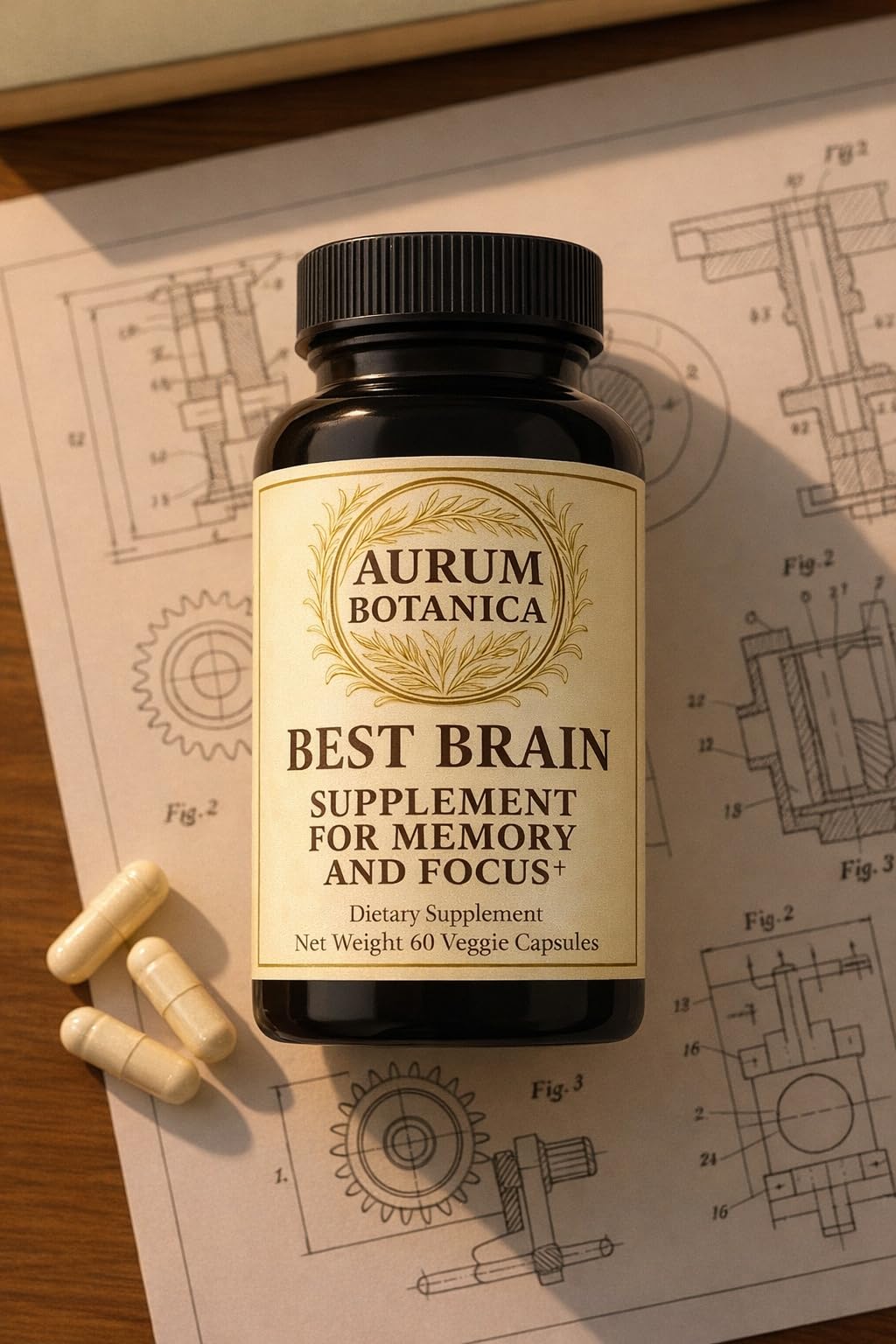 AURUM BOTANICA Alpha GPC tablets boost choline for learning.