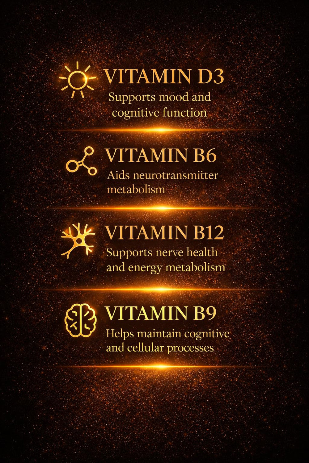AURUM BOTANICA Lions Mane extract supports neural growth and adaptability.