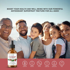 Aussie Pure Blushwood Berry EBC-46 ingredients shot features sun-dried fruit and seed extracts