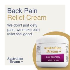Australian Dream texture close-up shows creamy formula that absorbs quickly.