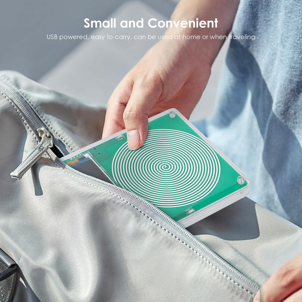 Auxruen built-in 1000mAh battery enables wireless operation