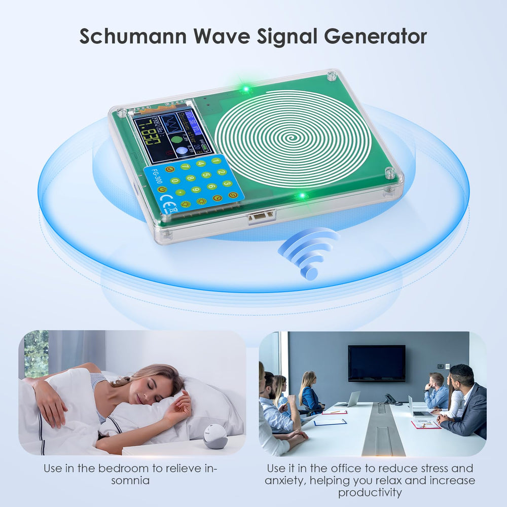 Auxruen dual-wave output modes for gentle relaxation and presence