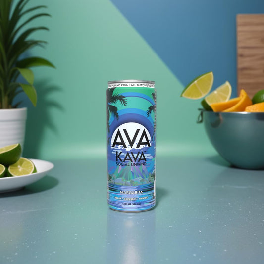 AVA Kava bottle pour demonstrates fast-acting relaxation you can feel in minutes