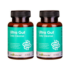 AvailNaturals Ultra Gut Daily Cleanse bottle with delayed-release capsules for daily digestive support