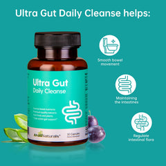 AvailNaturals Ultra Gut Daily Cleanse label shows 2.5B CFU probiotic