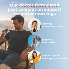 Avenir Nutrition Plan A capsules close-up showing DHM and L‑Cysteine benefits.