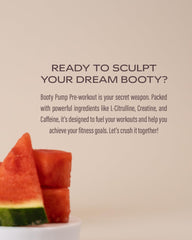 Aventus Booty Pump energy and focus in action for high-intensity sessions.