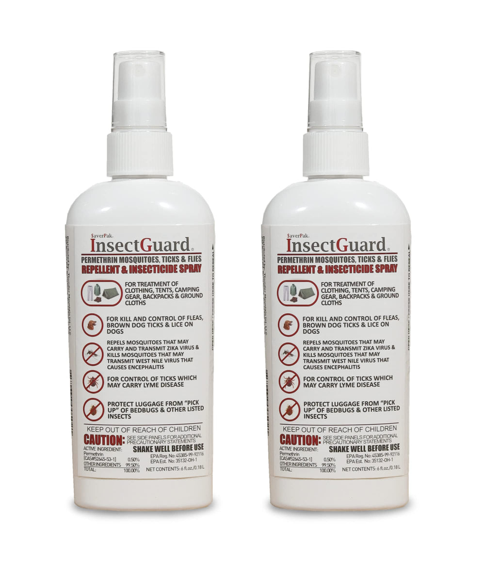 AverPak InsectGuard bottle front view for portable outdoor protection.