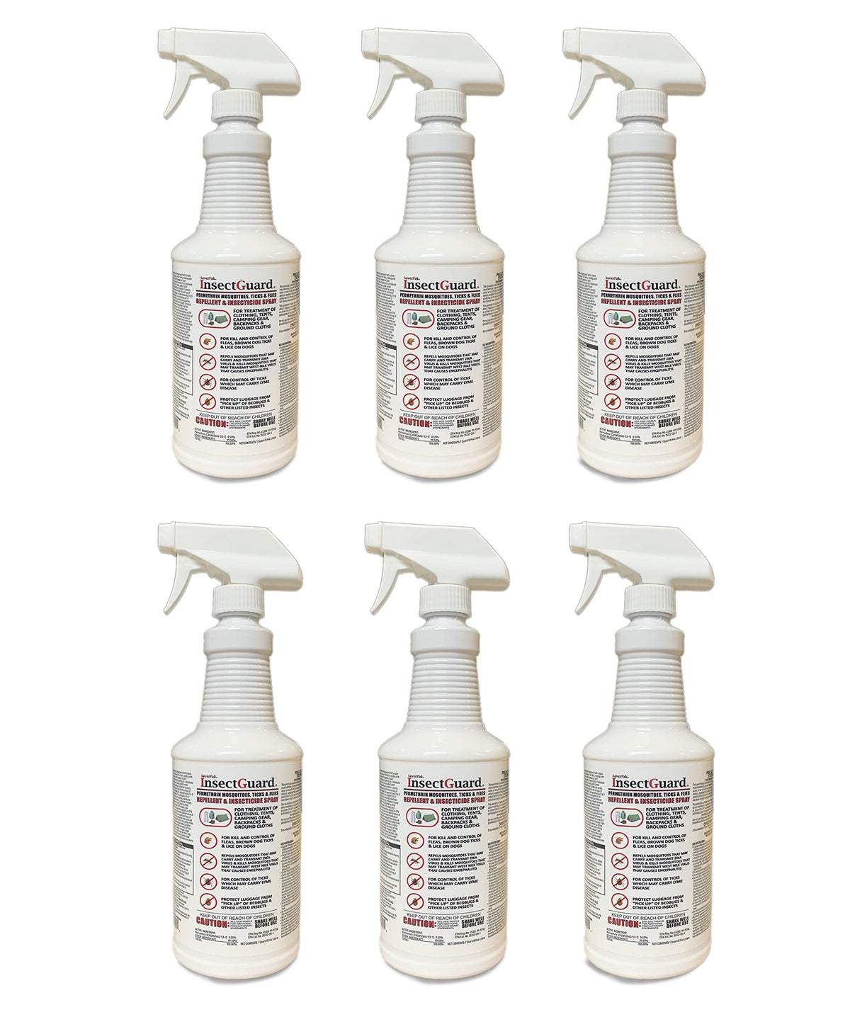 AverPak InsectGuard permethrin spray bottle ready for clothing treatment