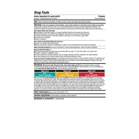 Aveva Step 2 patch applied to skin, discreet under clothing