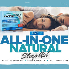 Avinol PM softgel capsules arranged on a surface
