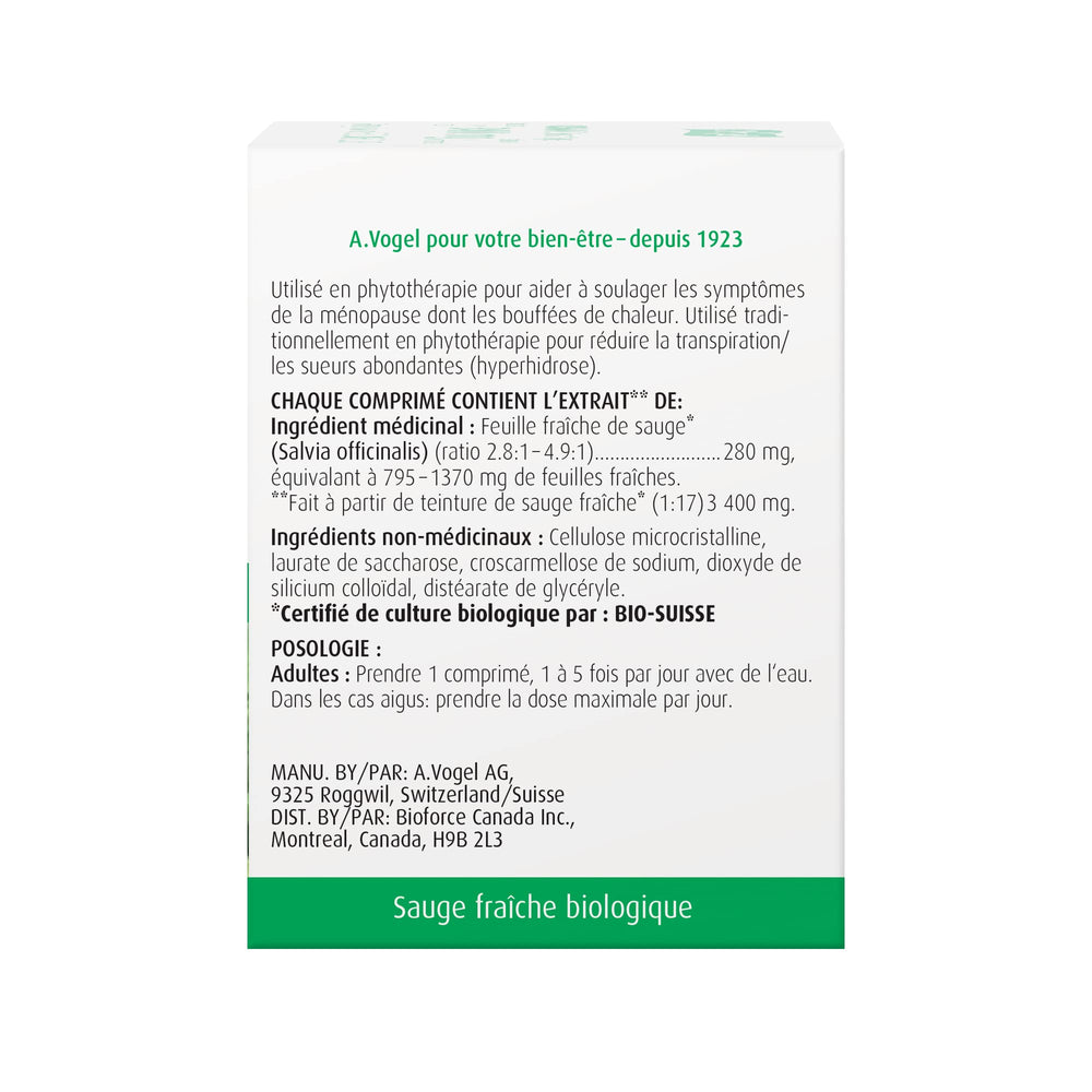 A.Vogel Menopause daily tablet bottle representing one-daily routine.