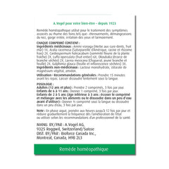 A.Vogel Pollinosan Tb box and label emphasizing gluten-free and sugar-free formula