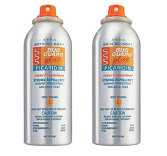Avon Skin So Soft Bug Guard Picaridin aerosol spray provides easy, dependable outdoor protection.