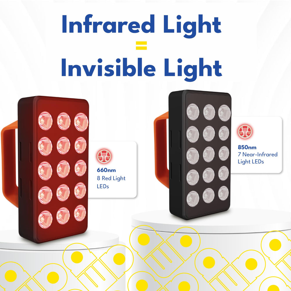American Wellness Authority red light panel control panel with timer and modes