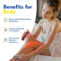 American Wellness Authority red light panel on stand for versatile placement