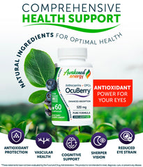 Awakened.energy OcuBerry grape seed capsules for vascular health and circulation
