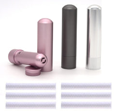 Award Designs aromatherapy inhalers with multi-color tubes for discreet stress relief on the go.